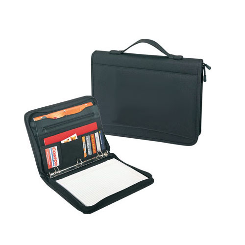 New POLY ZIPPER BINDER PADFOLIO ORGANIZER  